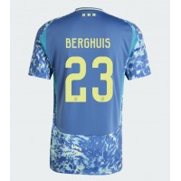 Ajax Steven Berghuis #23 Bortatröja 2024-25 Korta ärmar